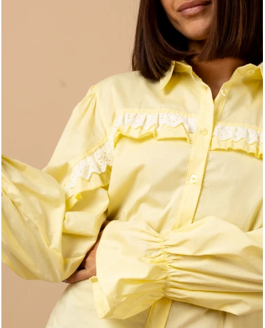 Chemise dos ouvert
