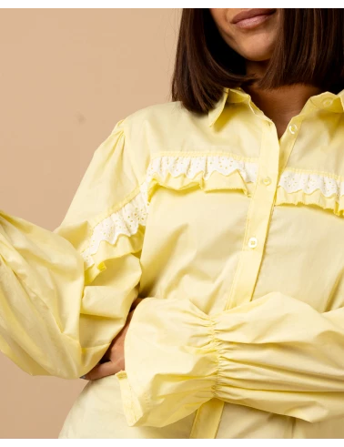 Chemise dos ouvert