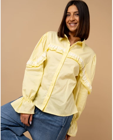 Chemise dos ouvert