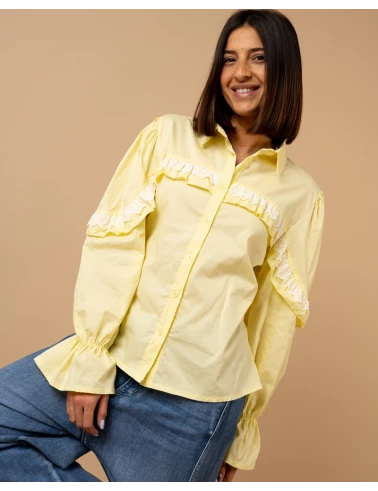 Chemise dos ouvert