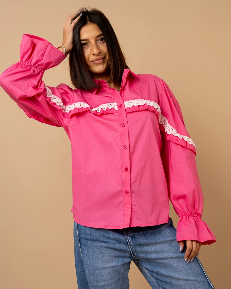 Chemise dos ouvert