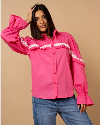 Chemise dos ouvert