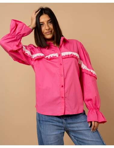 Chemise dos ouvert