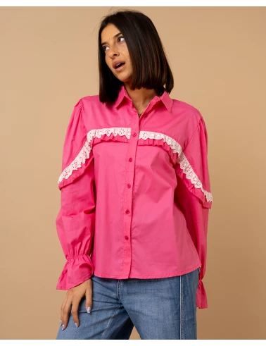 Chemise dos ouvert