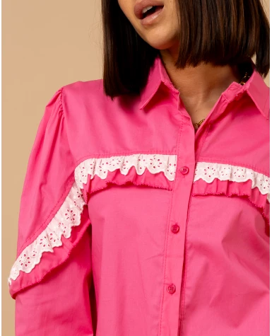 Chemise dos ouvert