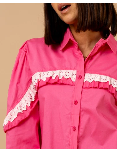 Chemise dos ouvert
