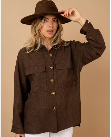 Blouse boutons