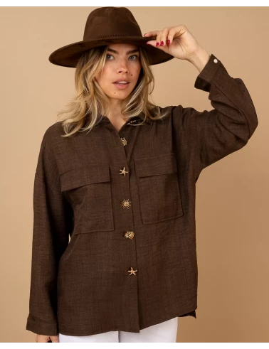 Blouse boutons