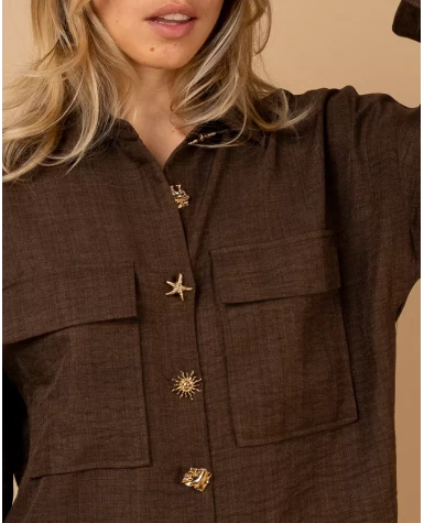 Blouse boutons