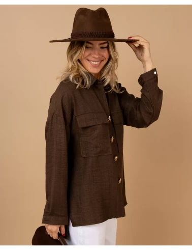 Blouse boutons