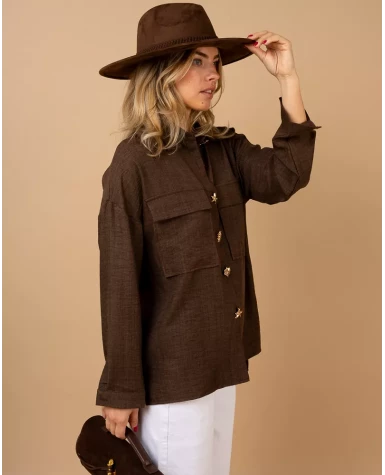 Blouse boutons