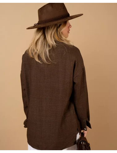 Blouse boutons