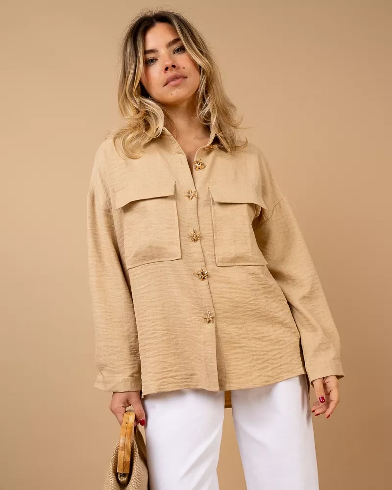 Blouse boutons