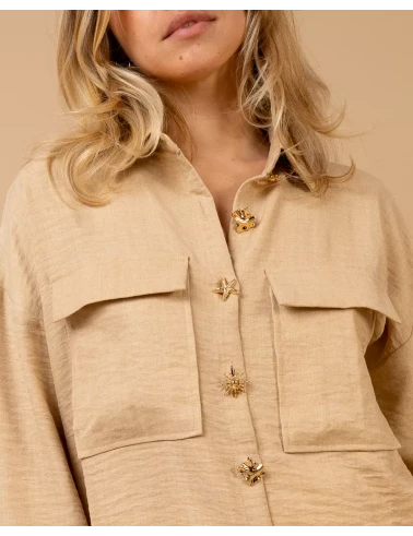 Blouse boutons