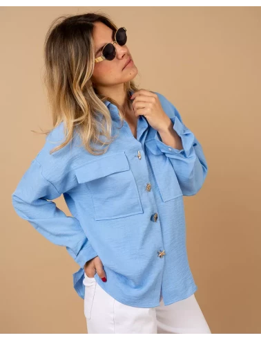 Blouse boutons