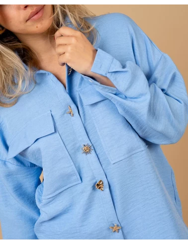 Blouse boutons