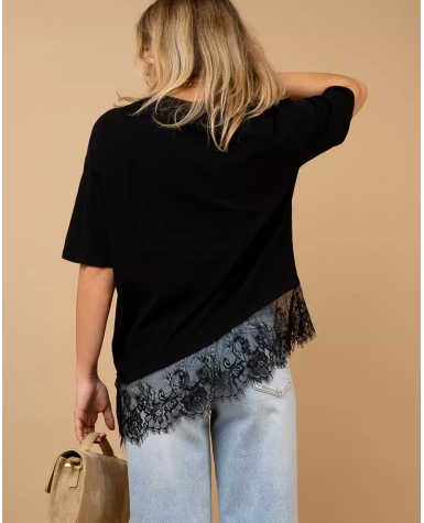 T-shirt dentelle T-shirt dentelle