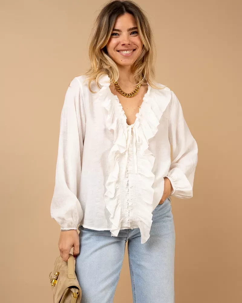 Blouse froufrou