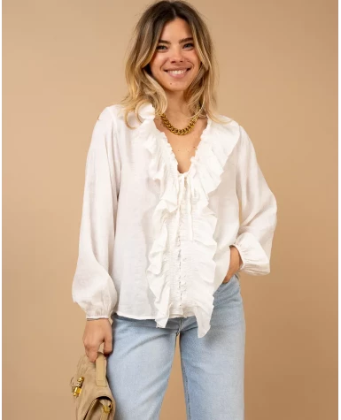 Blouse froufrou