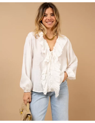 Blouse froufrou