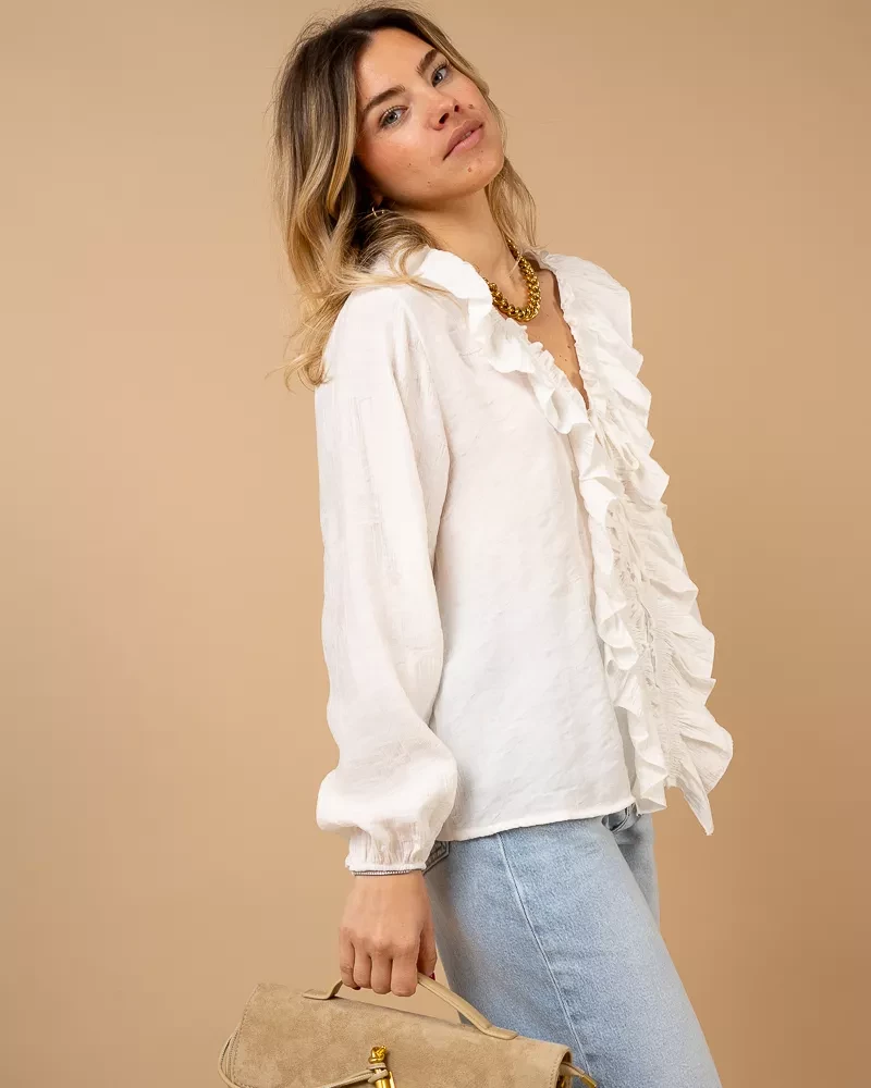 Blouse froufrou