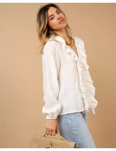 Blouse froufrou