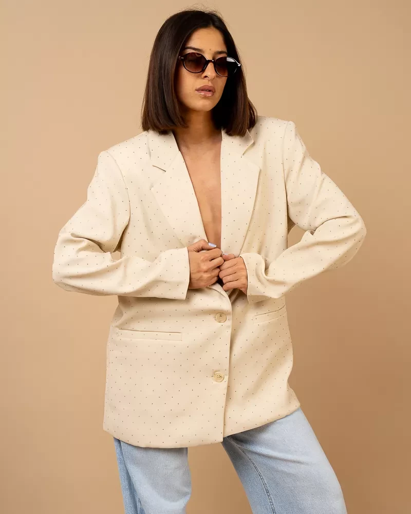 Blazer strass