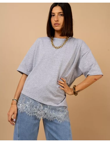 T-shirt dentelle