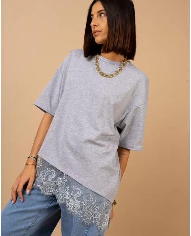 T-shirt dentelle T-shirt dentelle