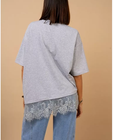 T-shirt dentelle T-shirt dentelle