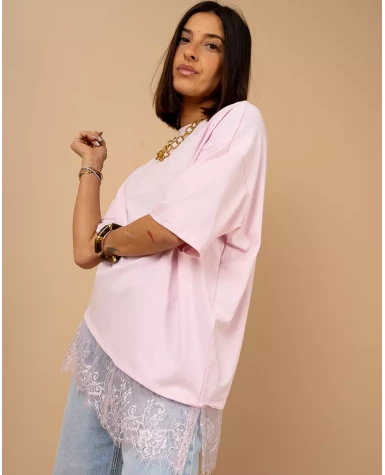T-shirt dentelle T-shirt dentelle