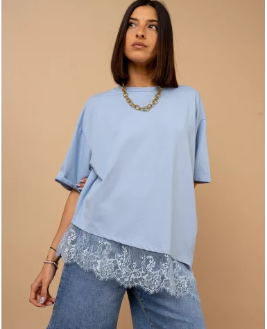 T-shirt dentelle T-shirt dentelle