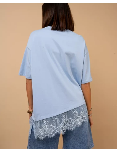 T-shirt dentelle
