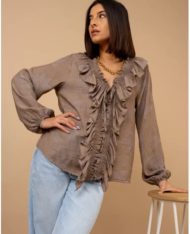Blouse froufrou