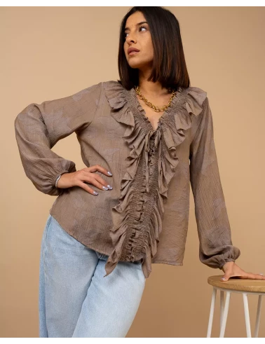 Blouse froufrou