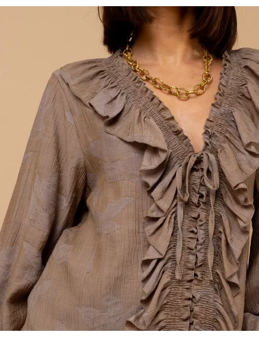 Blouse froufrou