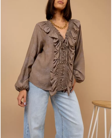 Blouse froufrou