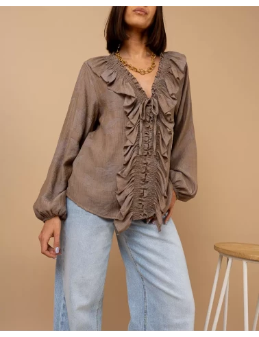 Blouse froufrou