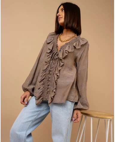 Blouse froufrou