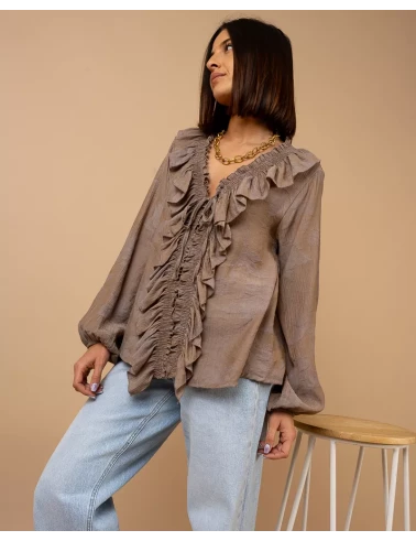 Blouse froufrou