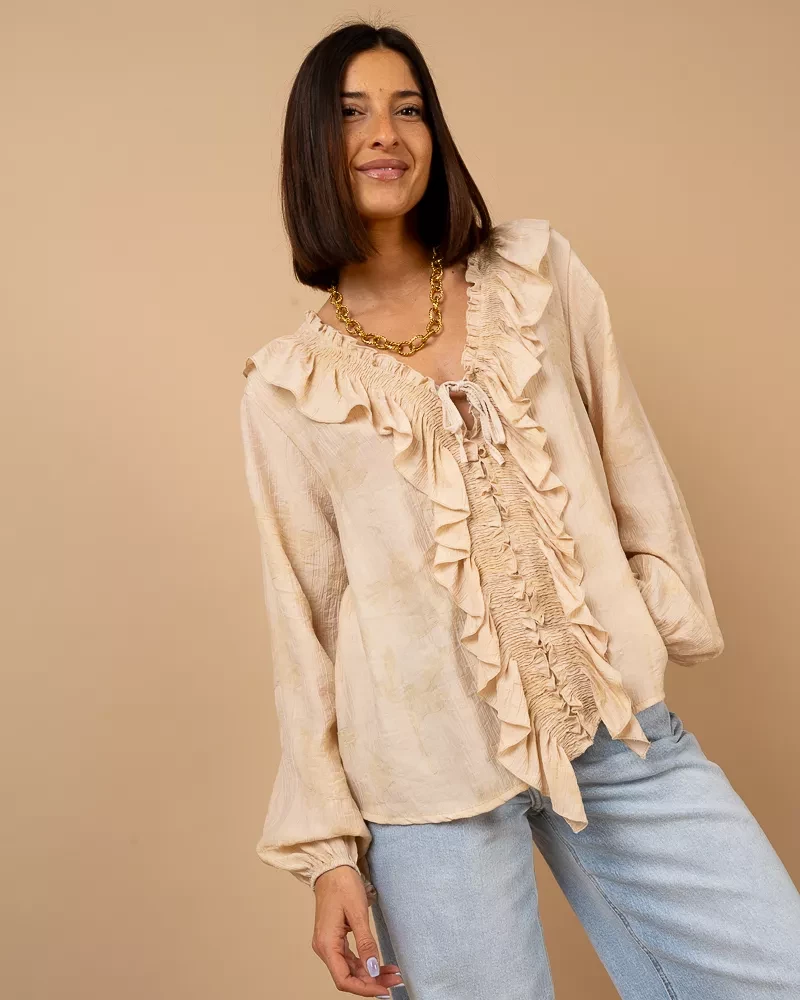 Blouse froufrou