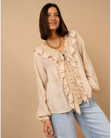 Blouse froufrou
