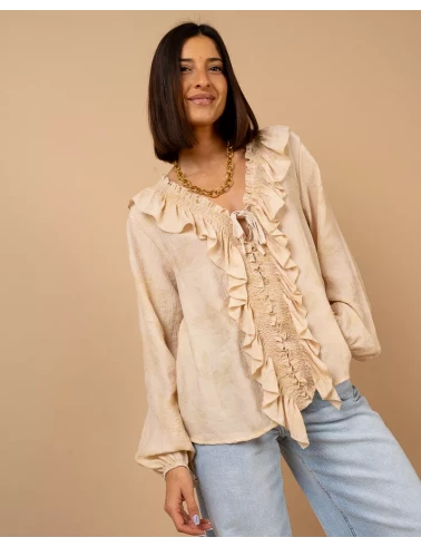 Blouse froufrou