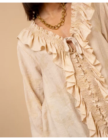 Blouse froufrou