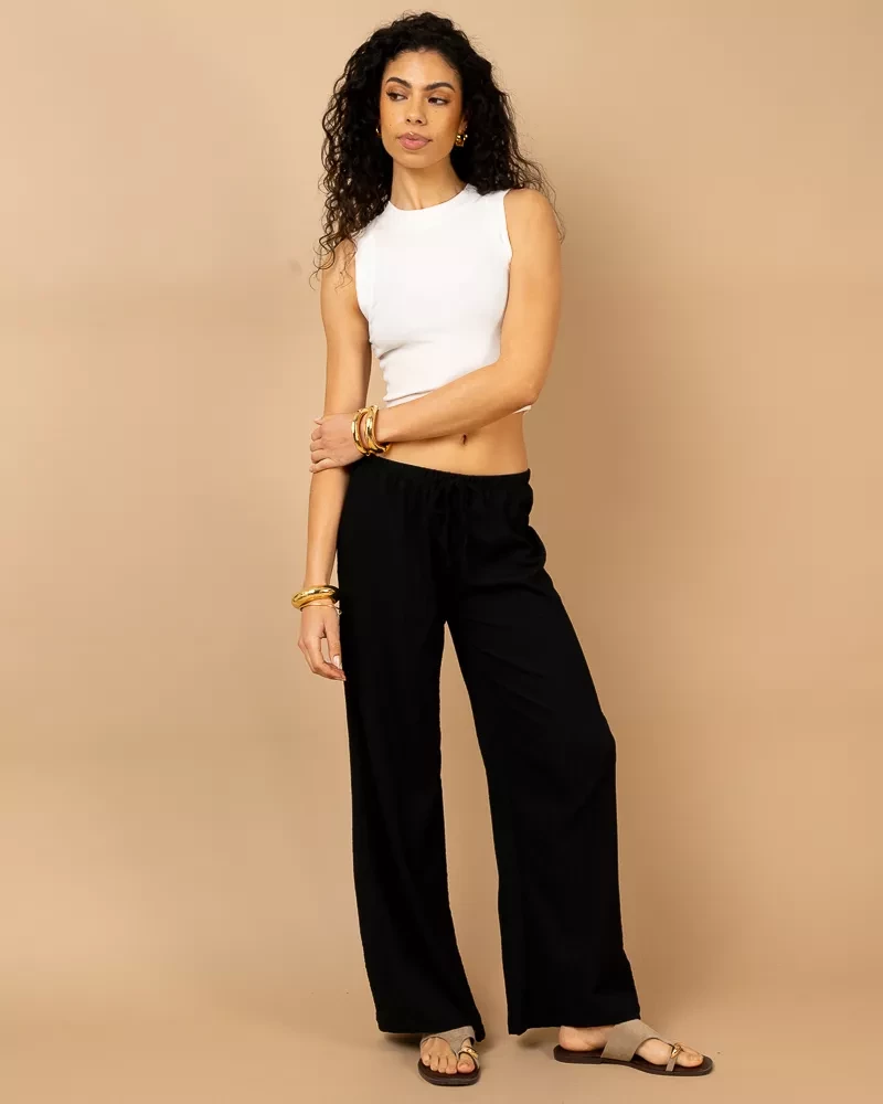 Pantalon gaufre