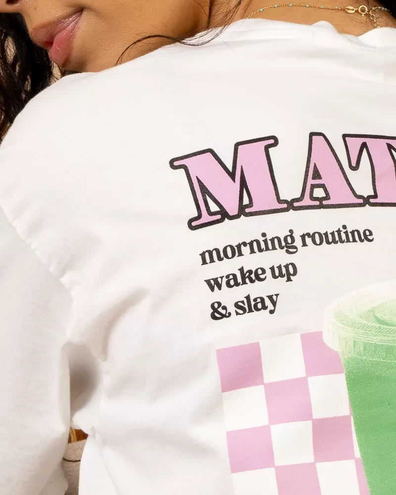 T-shirt matcha