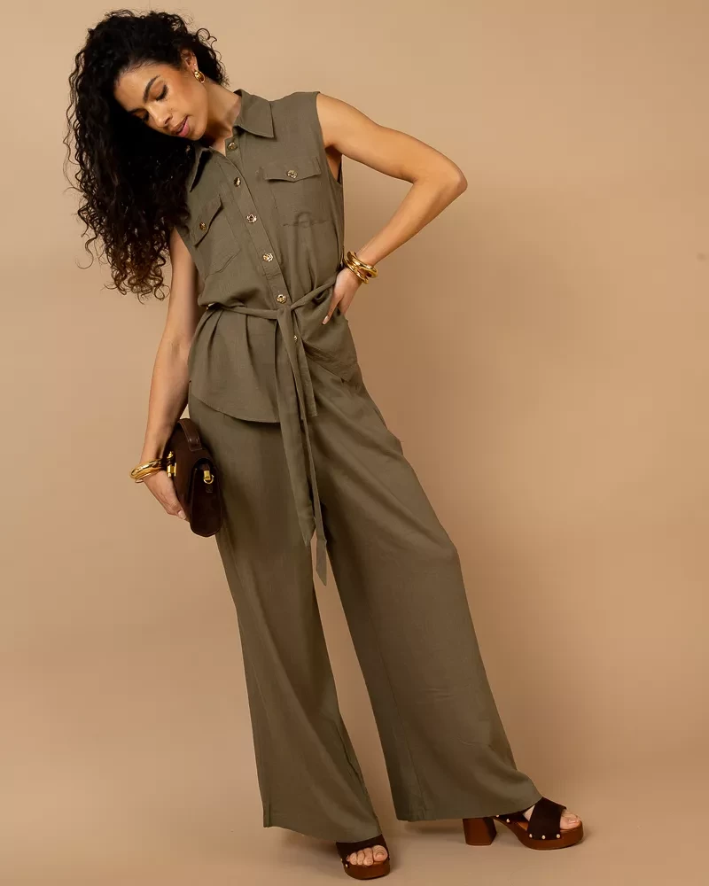 Pantalon large