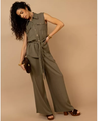 Pantalon large
