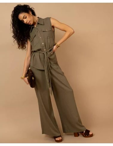 Pantalon large