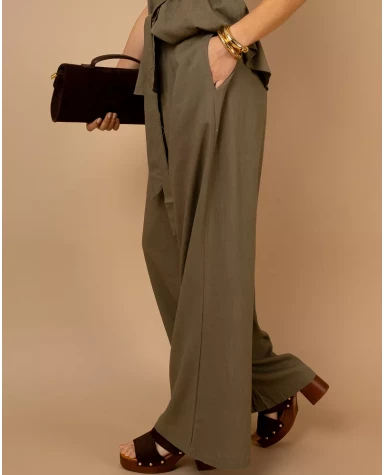 Pantalon large